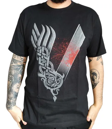 Camiseta vikings serie sale