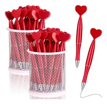 Comprar Bolígrafos C\u002Fforma Corazon Rojo Amor Red Novios Cotillon 3x1