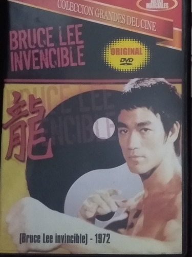 Dvd Invencible Bruce Lee Original!