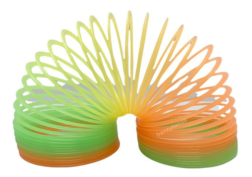 Resorte Magico Slinky Multicol Rainbow Juguete Saltarin Arco