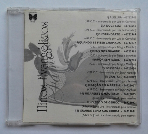 Imagem 2 de 2 de Cd Hinos Evangélicos Famosos - Coletânea - Frete Grátis