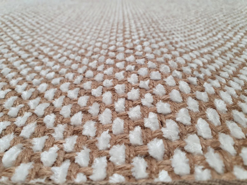 Tapete Decorativo Jute / Yute Natural 1.4x2.0 Modelo Yhp201!