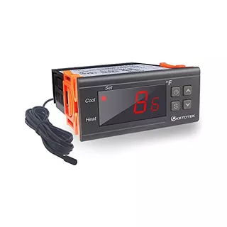 Digital Temperature Controller Ac110v 10a Fahrenheit Th...