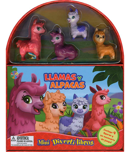 Mini Divertí Libros - Llamas Y Alpacas