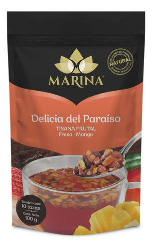 Tisana Gourmet Frutal Marina Delicia Del Paraíso 100g