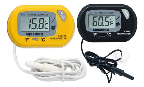 Termometro Digital Lcd Acuario Pecera Sonda Temperatura Agua