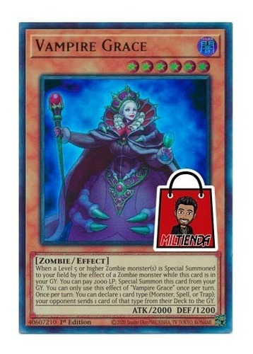 Vampire Grace - Ultra Rare - Miltienda - Yugioh