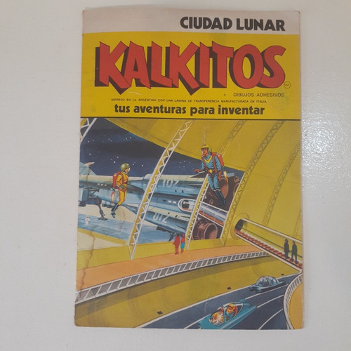 Antiguo Kalkitos Ciudad Lunar Años 80 Vintage