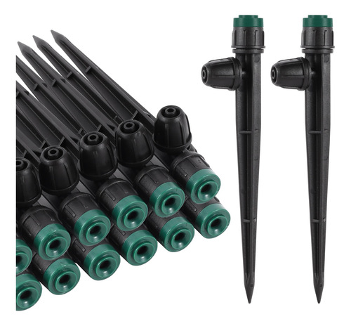 80 Pulverizadores De Riego Goteo Ajustables 360 Grados 14 Cm