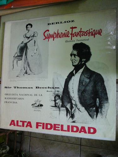 Vinilo 3299 - Symphonie Fantastique - Berlioz -angel Recor 