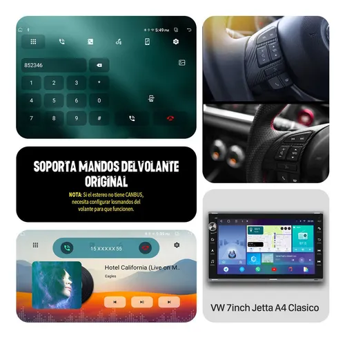 Zk Estéreo Android Para Vw Jetta Clasico A4 2008-2015