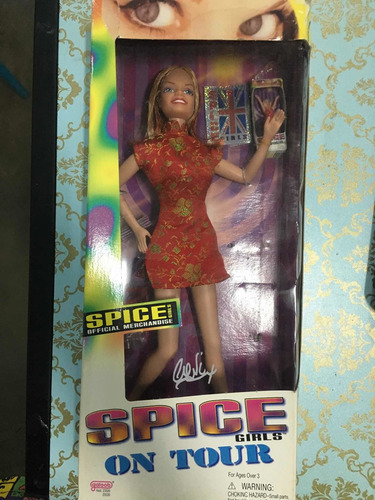 Imagem 1 de 6 de Boneca Spice Girls On Tour Geri Halliwell Ginger 1998