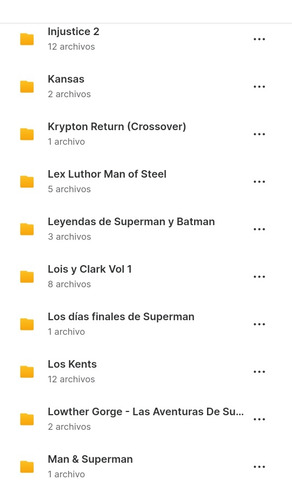 Comics Trilogía Superman (digital)