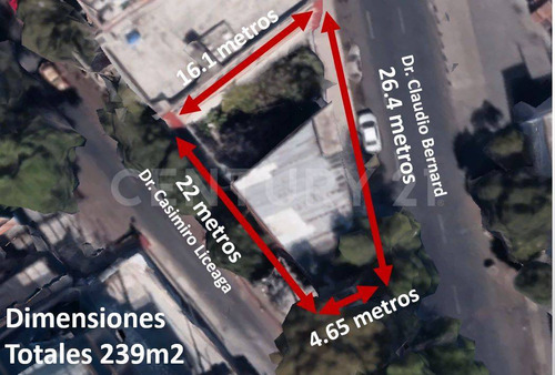 Terreno, Venta, Colonia Doctores, Cuauhtémoc, Cdmx, Desarrolladores