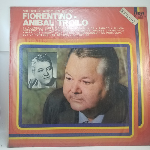 Troilo Fiorentino - Milongueando En El 40 - Vinilo Tango Mb+