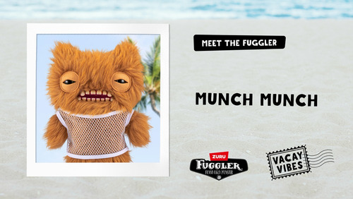 Pelúcia Fuggler Vacay Vibes 23cm - Munch Munch Multicolorido