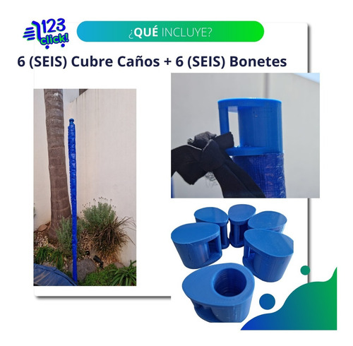 Imagen 3 de 10 de Combo De 8 Cubrecaños Y 8 Bonetes Para Camas Elásticas