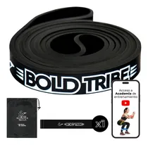 Comprar Bandas De Resistencia Crossfit Ligas Para Ejercicio Bold Tribe color negro