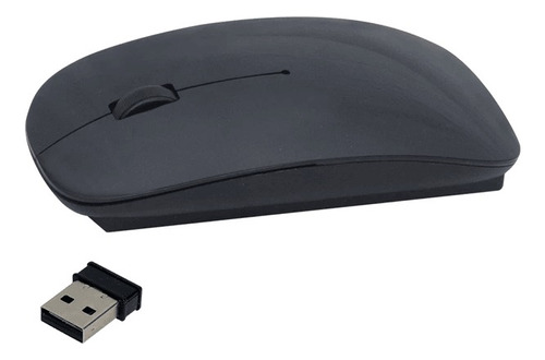 Mouse Office Wireless 2.4ghz Led 1600dpi  + 4 Pilas Triple A