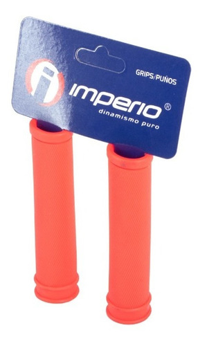 Imagen 6 de 6 de Puños Mtb Para Bicicleta De Hule Antiderrapante Rojo 22x130