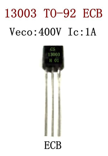 100 Piezas De Transistor De Corriente Electrónica Triodo