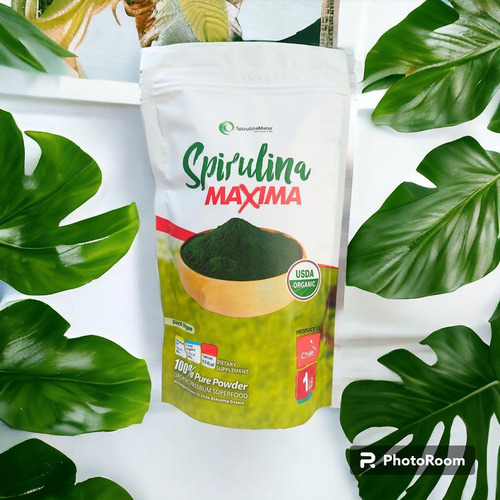 Spirulinamater Polvo Orgánico De Espirulina Usda 1 Lb