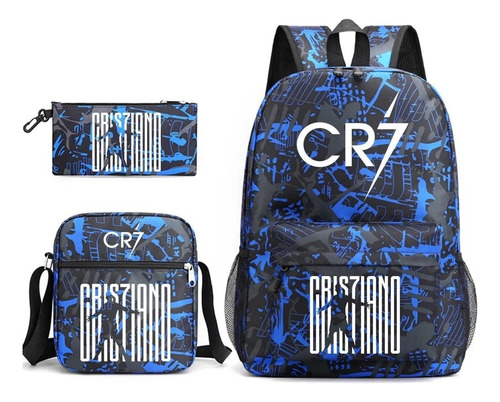 Paquete De 3 Mochilas De Cristiano Ronaldo