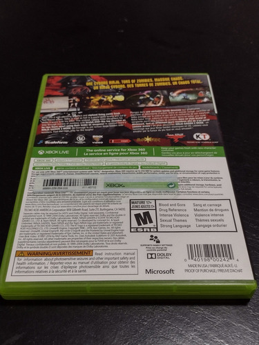 Yaiba Ninja Gaiden Z Special Edition Xbox 360 (Usado)