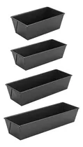 Comprar Pack X4 Molde Pan Molde Para Pan De Molde Pan 20,25,30,35cm Molde Rectangular Molde Queque Molde Aluminio Molde Pan Moldes Reposteria Molde De Queque Moldes Individuales Molde Aluminio Pasteleriuscl