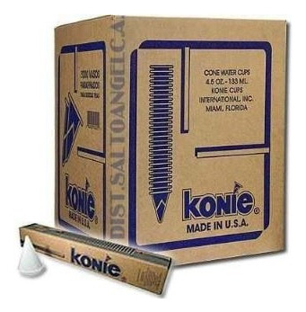 Vasos Conicos Marca Konie Paquete 150und