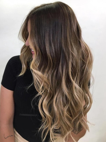 Set De 3 Extensiones Balayage De Cabello 100% Humano 50gr