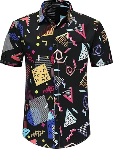 Camisa retro hombre sales