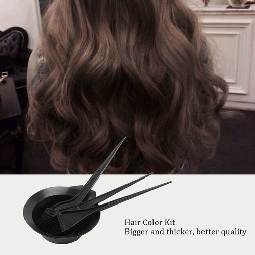 Juego De Herramientas Para Teñir El Cabello, Cuenco, Cepillo