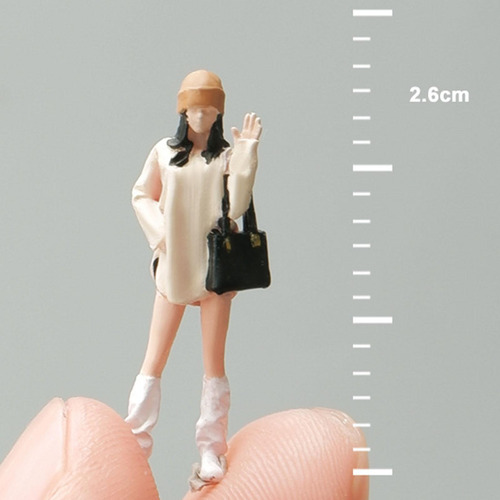 Figura De Niña A Escala 1/64, Modelo Dioramas, Proyectos De