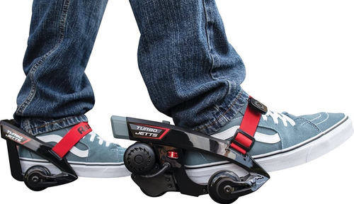 Razor Turbo Jetts - Ruedas De Tacón Eléctrico, Color Rojo