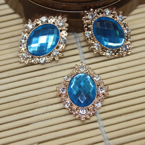 Botones De Cristal 25mm 30x25mm 30x25mm