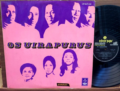 Os Uirapurus - Os Uirapurus - Lp Año 1969 Odeon Pops Brasil