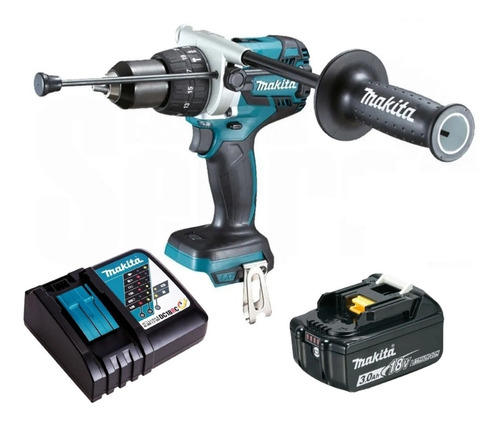 Furadeira Parafusadeira Bateria 18v Makita Dhp486 Carreg Rap