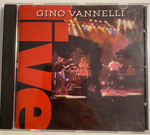 Gino Vannelli Live - Cd Usado Con Marcas No Afecta Reprodu 