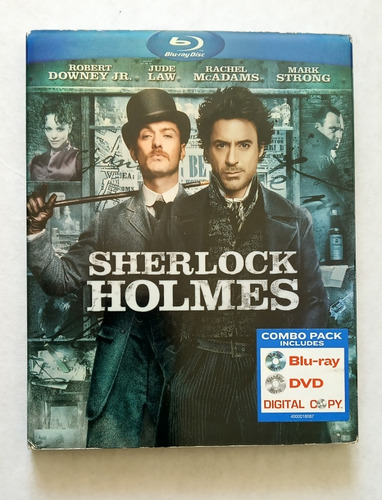 Sherlock Holmes Combo Pack  Blu-ray, Dvd, Digital Copy