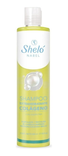 Shampoo Extrahidratante Colágeno Con Queratina Sheló Nabel 