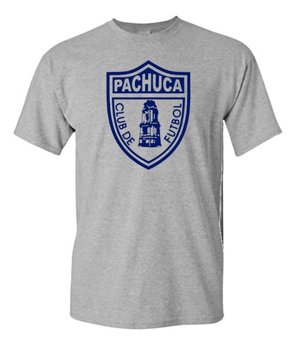 Camiseta Casual Del Club De Fútbol Pachuca Playera Liga Mx