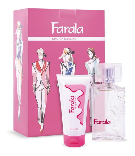 Pack Perfume Farala 50ml + Crema Corporal 80gr Febo Volumen de la unidad 80 mL