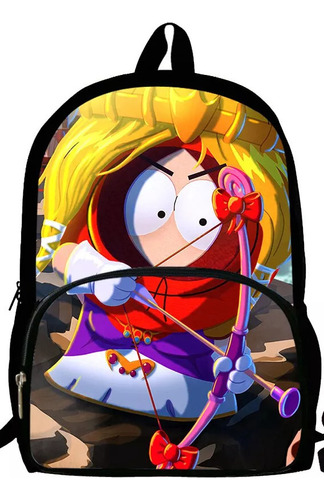 Set De 3 Unidades Anime S-south Park Bolsas Escolares Impres