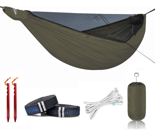 Onewind Hamaca De Campamento De 11 Pies Con Mosquitera Y Est