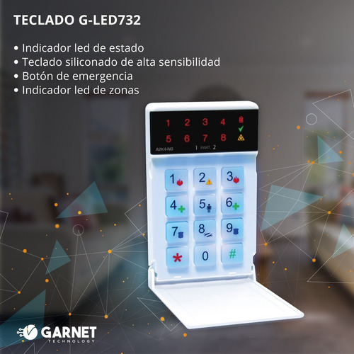 Kit Alarma Domiciliaria 3g Wifi Sms Internet Sensor Sirena