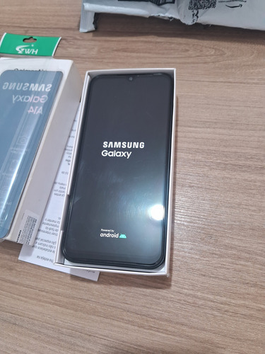 Samsung Galaxy A14 4g Usado Só 2 Meses Zerado+ Fone Capa Pe Preto (Usado)