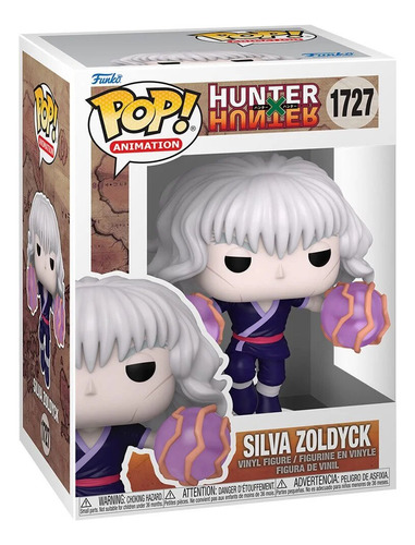 Funko Pop Silva Zoldyck # 1727 Hunter