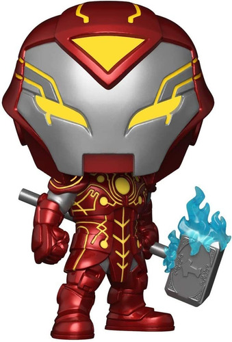 ¡funko Pop! Marvel: Infinity Warps - Martillo De Hierro, 3,7