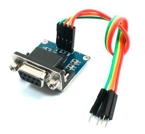 Adaptador Serial Rs232 Max3232 A Ttl A Serial Db9 Arduino